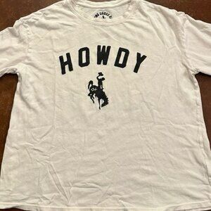 Z Supply x Diamond Cross Ranch graphic tee "Not My First Rodeo Size Small